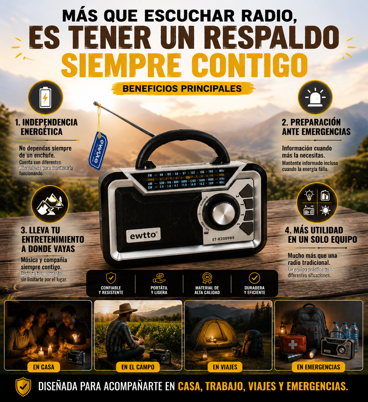 RADIO EWTTO ET-2009BS