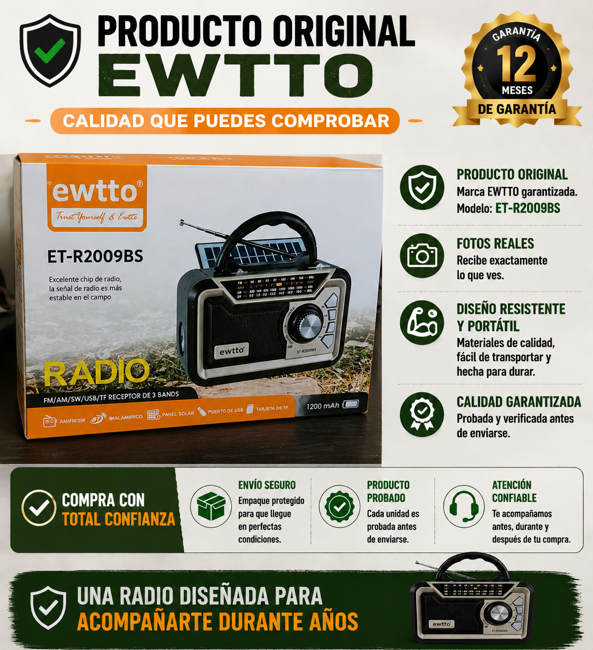 RADIO EWTTO ET-2009BS